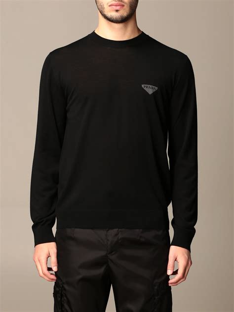 prada black sweater|prada sweater sale.